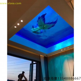 水族館魚缸定做 大型有機(jī)玻璃水族箱 亞克力透明泳池