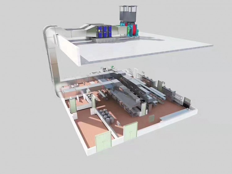 商用廚房用具廠家和你聊聊商用廚房排煙系統工程