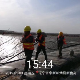 四川土工膜  垃圾填埋場土工膜   應急雨污分流防滲膜  養豬場沼液池土工膜