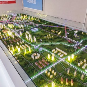 成都城市建筑路橋橋梁沙盤模型設計制作