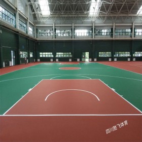 室內籃球場地面材料 籃球場pvc運動地板  勝飛康體籃球場塑膠地面  丙烯酸球場地坪 廠家生產籃球場橡膠地面價格優惠