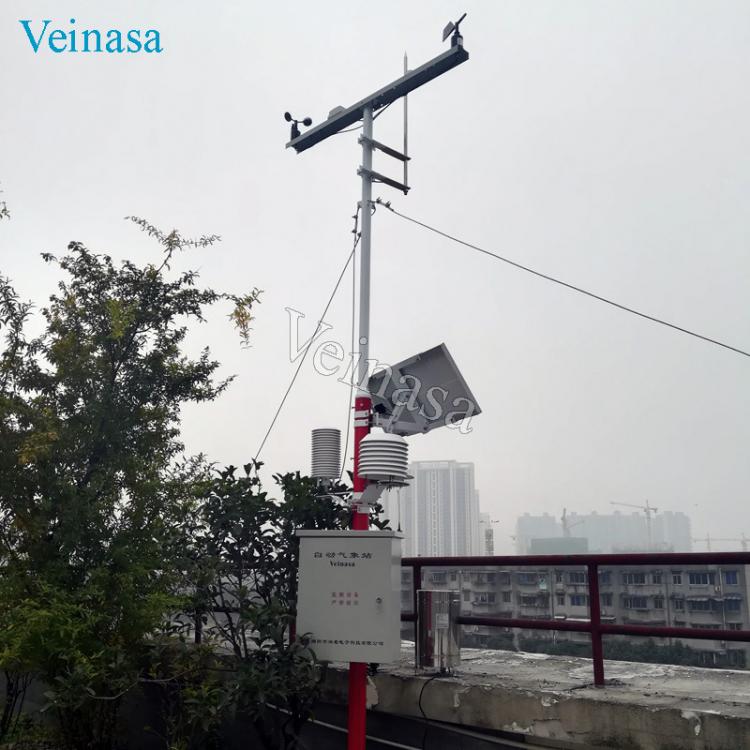 Veinasa 校園自動氣象站 CAWS010 220V供電 無線數據傳輸可定制