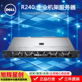 DELL戴爾服務器成都總代理 R240/R340 1U機架式服務器主機 電腦整機WEB文件存儲服務器