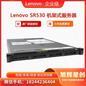 成都聯想ThinkSystem服務器代理商 SR530 1U機架式服務器主機 央采定制 1顆銅牌3204 6C 1.9G 16G內存 1 x 2TB 530-8i