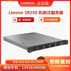 聯想1U機架式服務器_數據庫服務器  Lenovo ThinkSystem SR250 旭輝星創科技報價