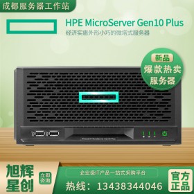 四川成都惠普HPE ProLiant MicroServer Gen10 Plus小型服務器-旭輝星創總代理報價