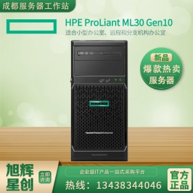 遂寧市HPE入門塔式服務器_ML30 Gen10 一級總代批發