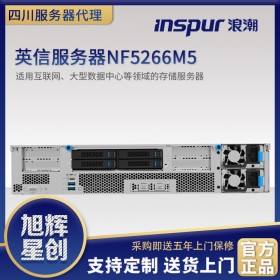 自貢市聯想華為國產大品牌服務器代理商_inspur NF5266M5 雙路2U機架式服務器 四川浪潮總代理商