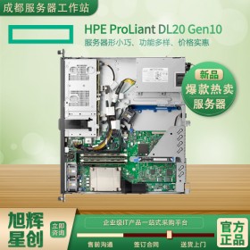 工業標準服務器_四川惠普服務器代理商_HPE ProLiant DL20 Gen10 服務器報價