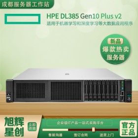 廣元市惠普授權經銷商_HPE原廠定制標配服務器_未拆封的HPE ProLiant DL385 Gen10 Plus v2 服務器