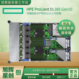 四川旭輝星創科技現貨供貨HPE ProLiant DL385 Gen10企業級2UAMD服務器