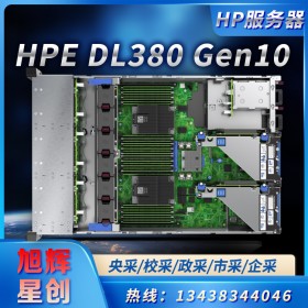 成都惠普HPE ProLiant DL380 Gen10 機架式服務器