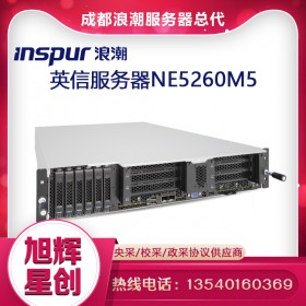 成都服務器工作站代理商_浪潮音信機架式服務器報價_Inspur NF5260M5 雙路企業級數據中心服務器報價