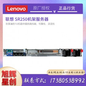 成都聯想企業級核心代理商_LENOVO thinksystem SR250 新款機架式1U入門級服務器報價