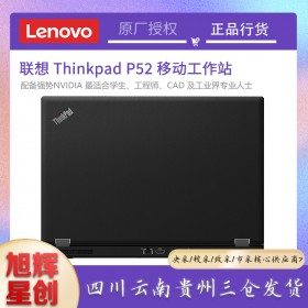 ThinkPad 聯想P52移動工作站15.6英寸4GB獨顯高性能輕薄筆記本電腦 i7央采市采政采 16G內存 1T+512G雙硬盤