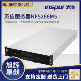 成都浪潮NF5266M5支持定制 包郵計算服務器雙萬四千陣列卡雙電導軌