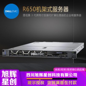 成都DELL戴爾服務器總代理商_戴爾新款1U機架式雙路高性能高性價比R650XS企業級服務器