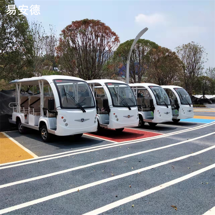 易安德 敞開式電動觀光車 景區游覽步行街代步車