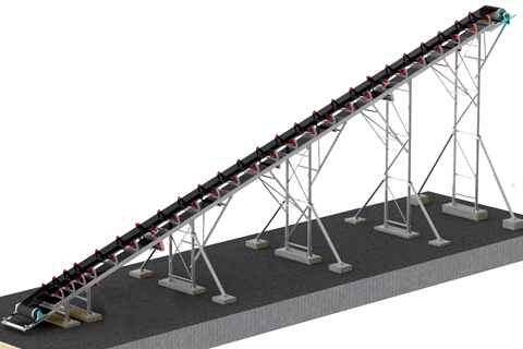 皮帶輸送機(jī)1 (2)