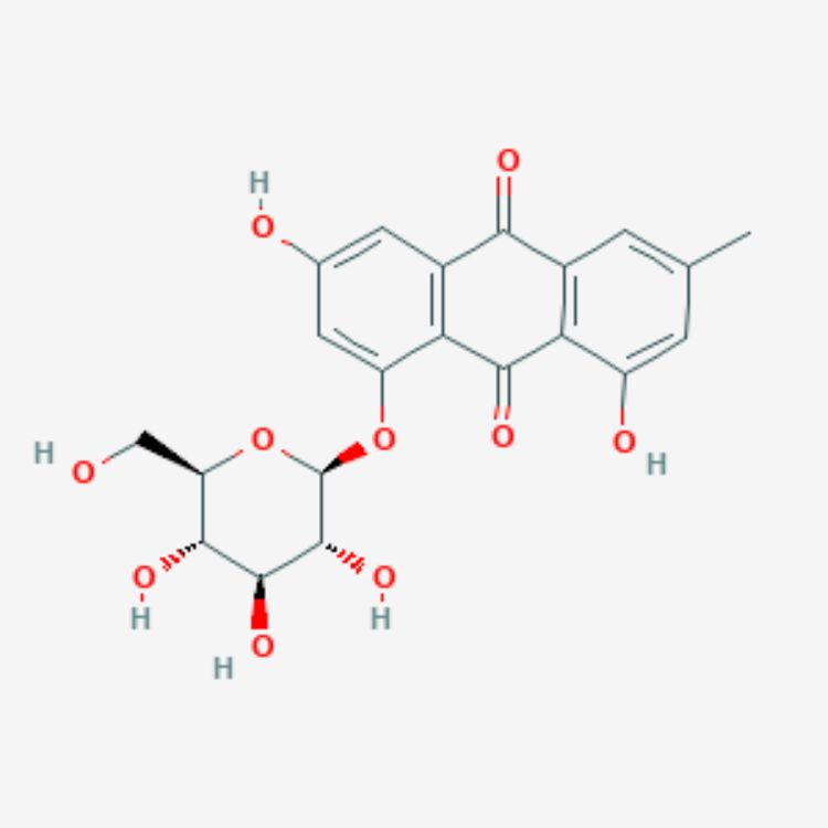 大黃素-8-O-β-D-吡喃葡萄糖苷