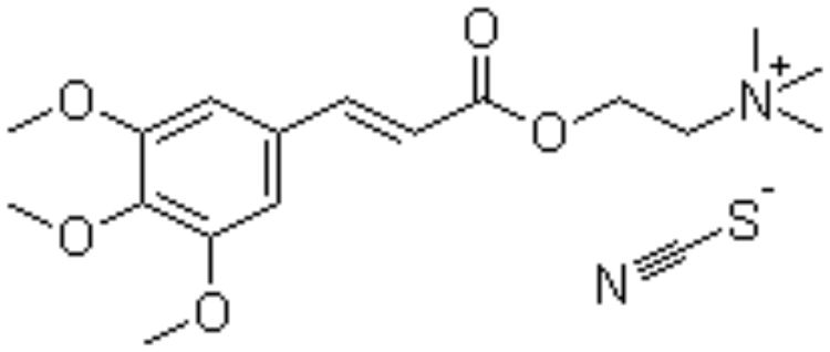 芥子堿硫氰酸鹽