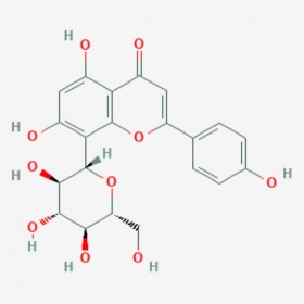 牡荊素 三羥基黃酮-8-C-β-D-葡萄糖苷 Vitexin 3681-93-4