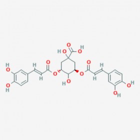 異綠原酸A 3,5-二咖啡酰奎寧酸 Isochlorogenic acid A 2450-53-5