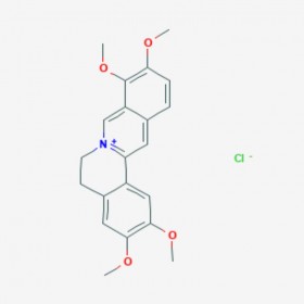 鹽酸巴馬汀 黃藤素  Fibrauretin 10605-02-4