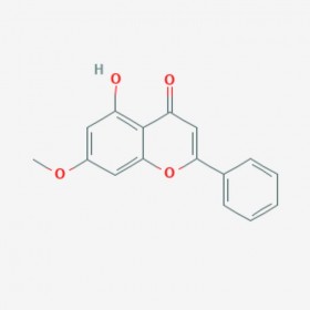 楊芽黃素 7-O-甲基白楊素  7-O-Methylchrysin 520-28-5