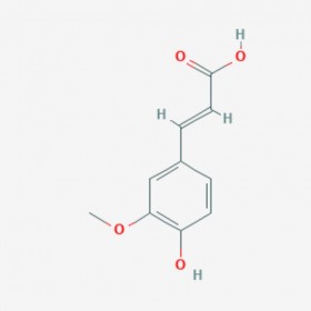 阿魏酸 Ferulic acid 1135-24-6 C10H10O4