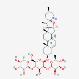 澳洲茄邊堿 Solamargine 20311-51-7 C45H73NO 15