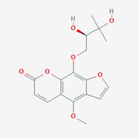 白當歸素 Byakangelicin 482-25-7 C17H18O7