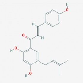 補骨脂查爾酮 Bavachalcone 28448-85-3 C20H20O4