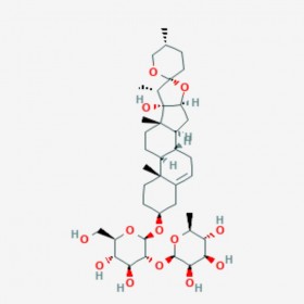 重樓皂苷Ⅵ Polyphyllin VI 55916-51-3 C39H62O13