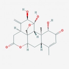 臭椿酮  Ailanthone 981-15-7 C20H24O7