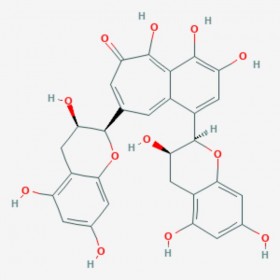 茶黃素 Theaflavin 4670-05-7 C29H24O9