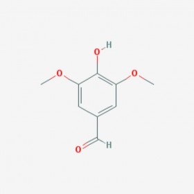 丁香醛 3,5-Dimethoxy-4-hydroxybenzaldehyde 134-96-3 C9H10O4