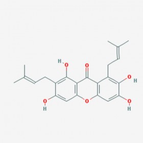 γ-倒捻子素 γ- Mangostin 31271-07-5 C23H24O6