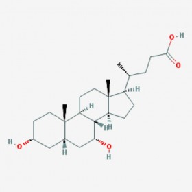 鵝脫氧膽酸 Chenodeoxycholic acid 474-25-9 C24H40O4