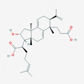 茯苓酸B Poricoic acid B 137551-39-4  C30H44O5