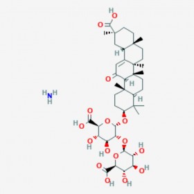 甘草酸單銨鹽 Glycyrrhizic acid ammonium salt 53956-04-0 C42H65NO 16