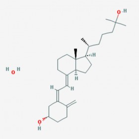 骨化二醇 Calcifediol 63283-36-3一水；19356-17-3無水的 C27H44O2.H2O;C27H44O2