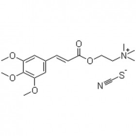 芥子堿硫氰酸鹽 Sinapine thiocyanate 7431-77-8 C16H24NO5.CNS