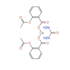 卡巴匹林鈣 Carbasalate calcium 5749-67-7      C18H14CaO8.CH4N2O