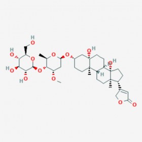 杠柳毒苷 Periplocin 13137-64-9 C36H56O13