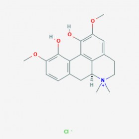 氯化木蘭花堿 Magnoflorinechloride 6681-18-1 C20H24NO4.Cl