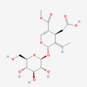 木樨欖苷-11-甲酯 Oleoside 11-methyl ester 60539-23-3 C17H24O11