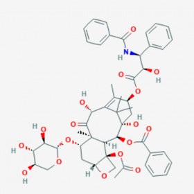 7-木糖苷-10-脫乙酰基紫杉醇  7-Xylosyl-10-deacetyltaxol  90332-63-1 C50H57NO 17