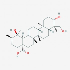 毛冬青酸 I1exo1ic acid 20137-37-5 C30H48O5