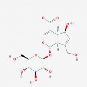 去乙?；嚾~草苷酸甲酯  6α-hydroxygeniposide 52613-28-2 C17H24O11